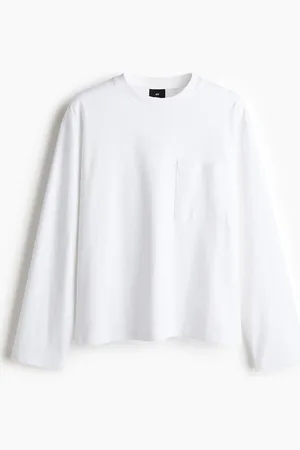 H&M Loose Fit Long-Sleeved Jersey Top