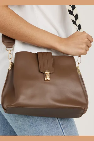 Styli Textured Structured Sling Bag