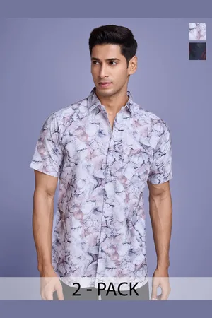 Moda Rapido Men Standard Floral Opaque Printed Casual Shirt