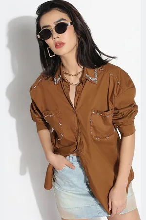 SHOWOFF Women Comfort Opaque Party Shirt