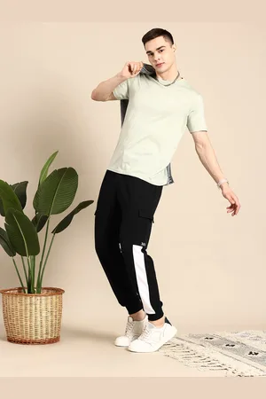 Mast & Harbour Men Striped Detail Joggers