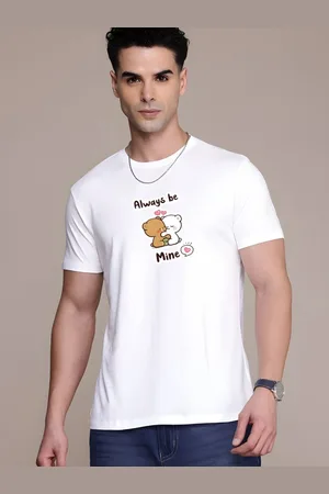 Moda Rapido Men Graphic Printed Round Neck Cotton T-shirt