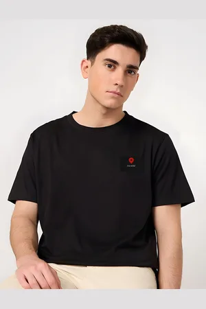 Moda Rapido Men Typography Printed Round Neck Cotton Relaxed Fit T-shirt