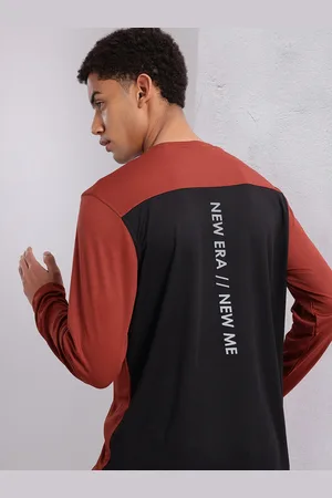 HRX Rapid Dry Colourblocked Running T-Shirt