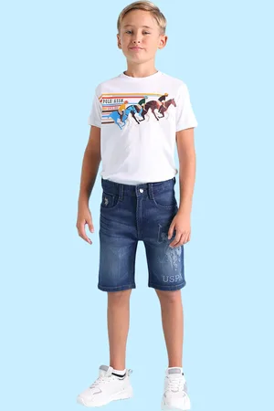 Ralph Lauren Boys Washed Denim Shorts