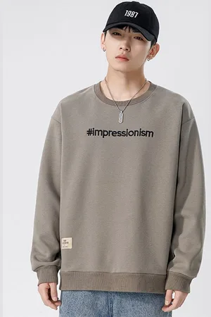 HERE&NOW Men Printed Pullover Sweatshirt