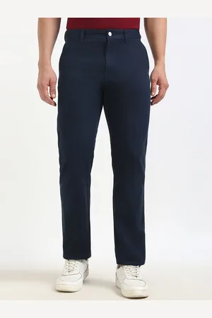 Tommy Hilfiger Men Straight Fit Mid-Rise Chinos Trousers