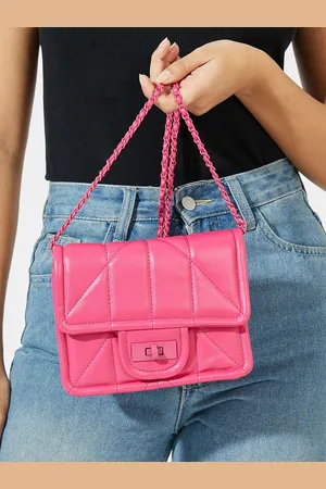Styli Textured Structured Sling Bag