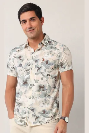 Ralph Lauren Men Classic Floral Opaque Printed Casual Shirt