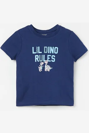 Lifestyle Boys Typography Printed Cotton T-shirt