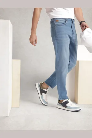 WROGN Men Slim Fit Light Fade Stretchable Jeans
