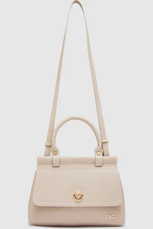 Globus Women Khaki Textured Casual Handheld Bag