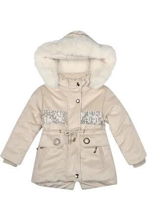 Mothercare Girls Embellished Padded Jacket