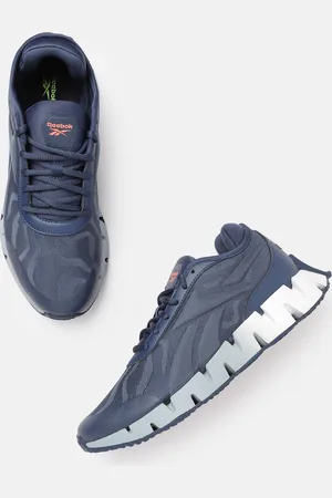 Reebok Men Blue & Grey Zig Dynamica 3.0 Ortholite Foam Sole Running Shoes