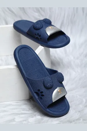 FABBMATE Women Self Design Sliders