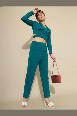 Moda Rapido Dyed Long Sleeves Top & Trousers Co-Ord Set