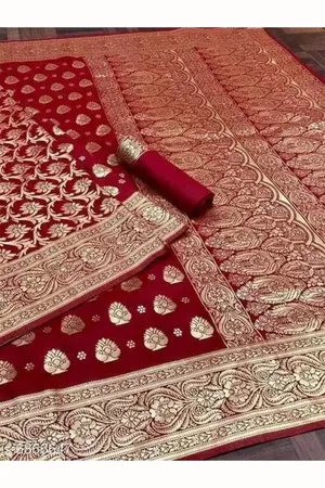 Saadhvi Woven Design Pure Silk Saree