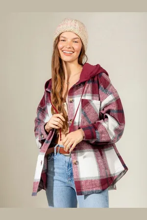 HERE&NOW Women Original Tartan Checks Opaque Checked Casual Shirt