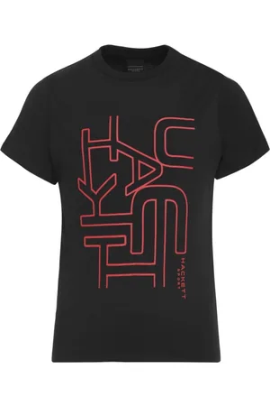 Hackett Boys Typography Printed Round Neck Cotton T-shirt