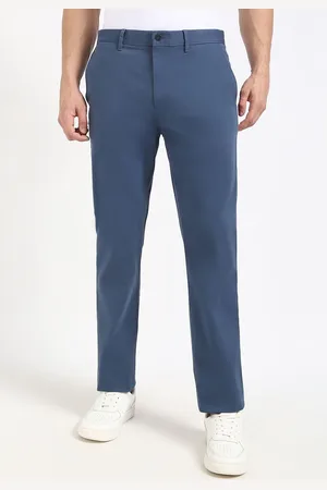 Tommy Hilfiger Men Straight Fit Mid-Rise Chinos Trousers