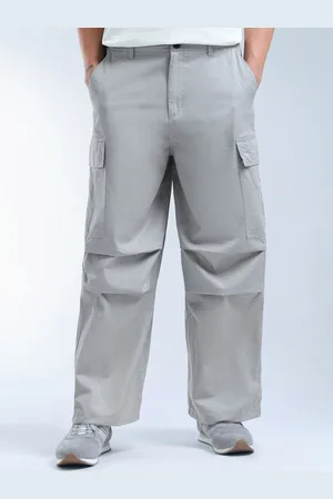 Flying Machine Men Loose Fit Cargos Trousers