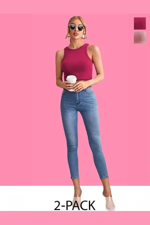 Mast & Harbour Cotton Crop Top