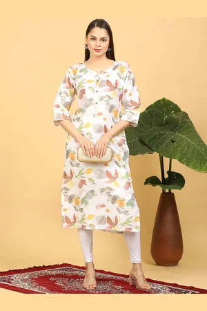 Goldstroms Women Printed Flared Sleeves Anarkali Kurta