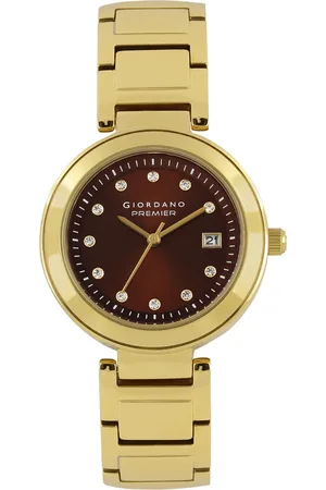 Giordano Premier Women Brown Analogue Watch P280-33