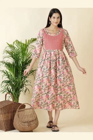 Moda Rapido Floral Print Fit & Flare Maxi Dress