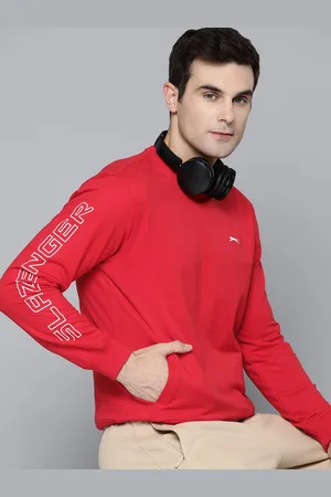 Slazenger Men Solid Sweatshirt