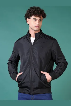 V-Mart Men Geometric Bomber Jacket