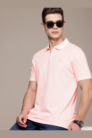French Connection Polo Collar Pure Cotton T-shirt