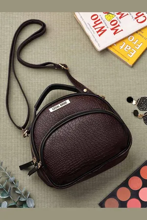 Legal Bribe Crock Animal Textured Structured Sling Bag