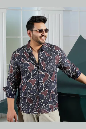 Instafab Men Comfort Opaque Printed Casual Shirt
