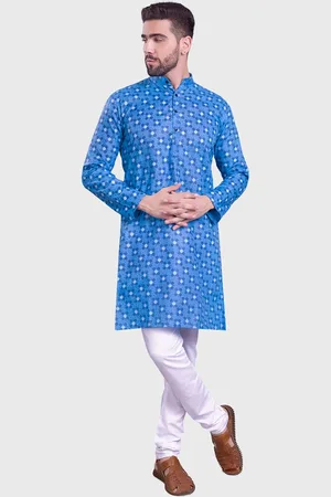 SHIWAM ETHNIX Ethnic Motifs Printed Mandarin Collar Kurta