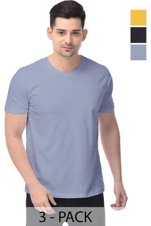 Color Capital Unisex Pack Of 3 Cotton T-Shirts