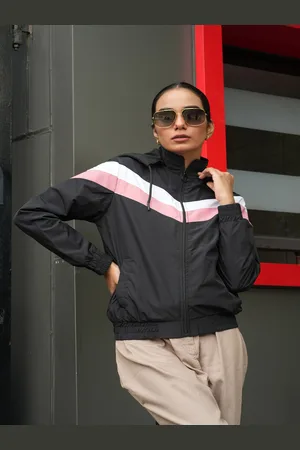 Fort Collins Women Colourblocked Windcheater Bomber Jacket