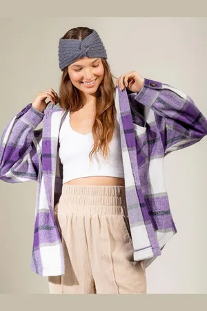 HERE&NOW Women Original Tartan Checks Opaque Checked Casual Shirt