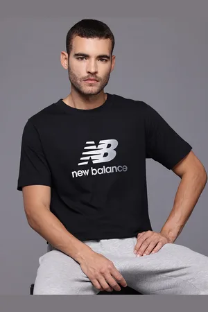 New Balance Brand Logo Printed Pure Cotton Sports T-shirt