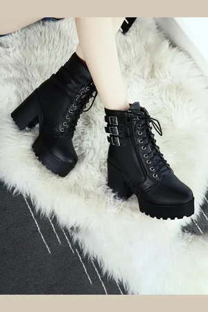 Killer Women Round Toe Regular Boots