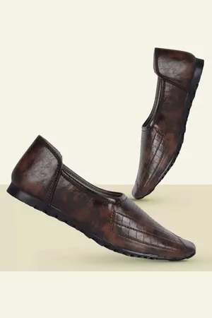 BAESD Boys Perforations Slip-On Mojaris