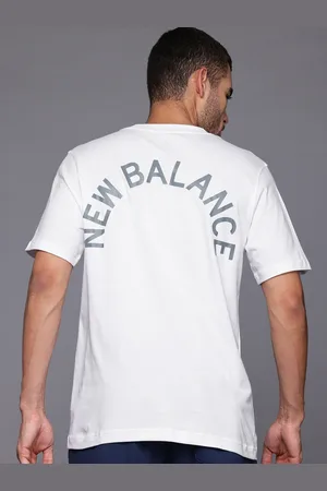 New Balance Brand Logo Print Pure Cotton Athleisure T-shirt
