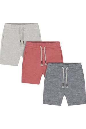 Mothercare Boys Pack Of 3 Pure Cotton Shorts
