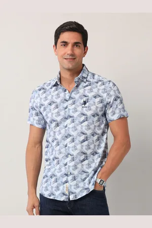Ralph Lauren Men Classic Opaque Printed Casual Shirt