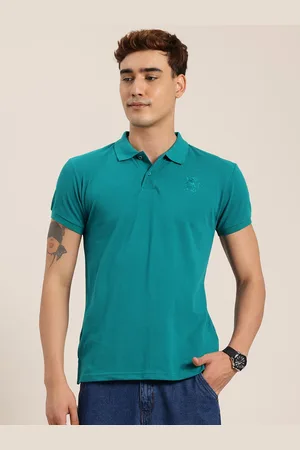 HERE&NOW Men Polo Collar T-shirt