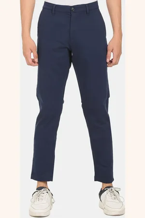 U.S. Polo Assn. Men Navy Blue Trousers