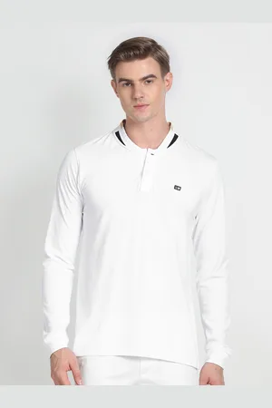 Arrow Henley Neck Cotton T-shirt