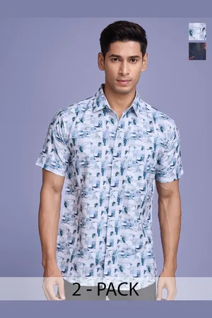 Moda Rapido Men Standard Floral Opaque Printed Casual Shirt