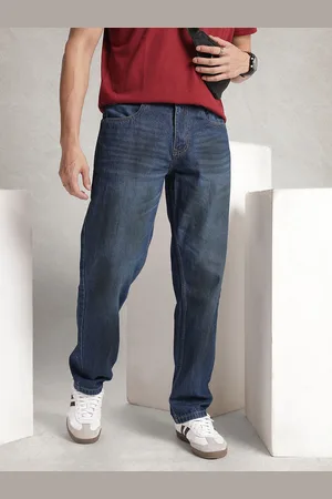 WROGN Men Pure Cotton Anti Fit Light Fade Jeans