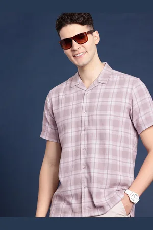 Mast & Harbour Men Tartan Checks Pure Cotton Casual Shirt